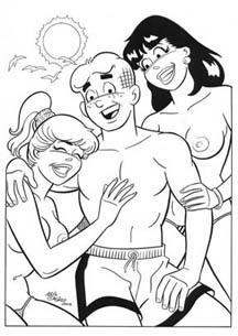 Archie goes soft porn.
