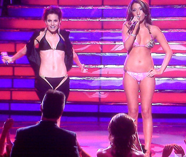 And the winner is....Kara 'The Abs" DioGuardi