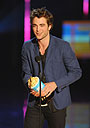 Yes, Robert Pattinson, you are stunning...but speak, man, speak.