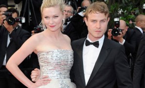 Kirsten and Brady at the Cannes Film Festival.