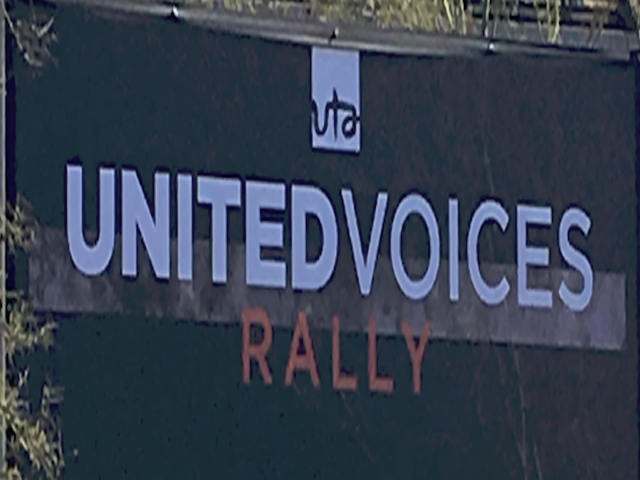Instead of their obligatory Oscar party, United Talent Agency gave $320,000 to ACLU & IRC and hosted one groovy rally in LA.