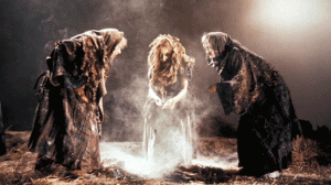 Double, double toil and trouble. Fire burn, and caldron bubble. Or, Michele Bachmann.