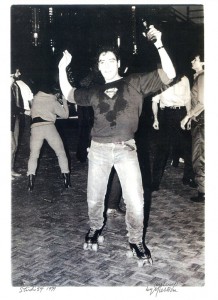 That's me at Studio 54 circa 1978 on roller skates... stoned.