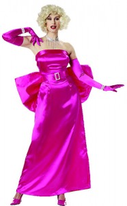 This pink satin dress and the white halter that will fly off the racks.