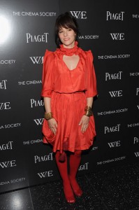 Lady in red I adore you. Well, maybe not. Parker Posey explodes in red.