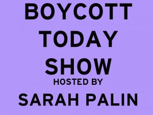 NBC are Gross Baboons for hiring Sarah Palin, the Gross Baboon.