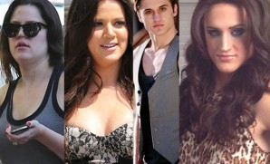 The befores and afters of Klhloe kardashian Odom and the guy plahying her.