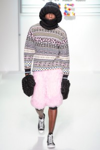 Of course the fur skort needs to be in pink. Duh.